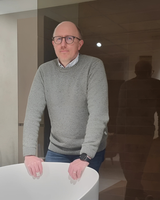 Foto van Sven, zaakvoerder van Intervaria badkamerrenovaties